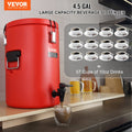 Stainless Steel Insulated Beverage Dispenser 17.2L Hot Cold