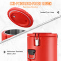 Stainless Steel Insulated Beverage Dispenser 17.2L Hot Cold