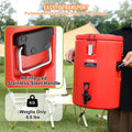 Stainless Steel Insulated Beverage Dispenser 17.2L Hot Cold