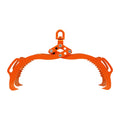 28in Log Lifting Tongs 4-Claw 2650LBS Heavy Duty Steel Grapple