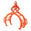 28in Log Lifting Tongs 4-Claw 2650LBS Heavy Duty Steel Grapple