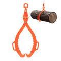 32in Log Tongs 2-Claw Heavy Duty Steel 1543LBS Capacity
