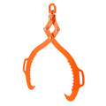 32in Log Tongs 2-Claw Heavy Duty Steel 1543LBS Capacity