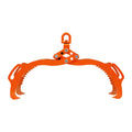36in Log Lifting Tongs, 4-Claw Log Tongs, Heavy Duty Steel Log Grapple, 3300LBS Lifting Capacity, Swivel Log Graper Timber, Eagle Claw Design, Log Skidding Tongs for Trucks, Tractors, Forklifts