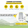 Spring Wire Lock Channel 2m Greenhouse PE Coated Aluminum 40 Pack