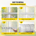 Spring Wire Lock Channel 2m Greenhouse PE Coated Aluminum 40 Pack