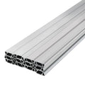 Spring Wire and Lock Channel, 2m Spring Lock & U-Channel Bundle for Greenhouse, 50 Packs PE Coated Spring Wire & Aluminum Alloy Channel, Plastic Poly Film or Shade Cloth Attachment with Scre