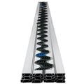 Spring Wire Lock Channel 2m Greenhouse PE Coated Aluminum 50 Pack