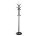 Coat Rack Freestanding 6 Hooks Marble Base Modern Clothes Hanger