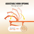 Timberjack 46.5in Heavy Duty Steel Log Lifter Cant Hook 15