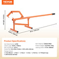 Timberjack 46.5in Heavy Duty Steel Log Lifter Cant Hook 15