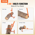 Timberjack 46.5in 4in1 Steel Log Lifter Cant Hook Roller