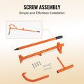Timberjack 46.5in 4in1 Steel Log Lifter Cant Hook Roller