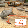 Timberjack, 48 in, Heavy Duty Log Lifter with Metal Handle, Log Roller with Adjustable Cant Hook, Logging Tools Log Jack for Logs Ups to 15