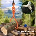 Log Skidding Tongs 45.7cm 2 Claw 350kg Heavy Duty Steel