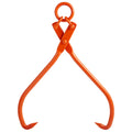Log Skidding Tongs 81.3cm 2 Claw Heavy Duty Steel 700kg