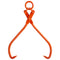 Log Skidding Tongs 81.3cm 2 Claw Heavy Duty Steel 700kg