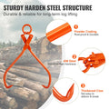 Log Skidding Tongs 81.3cm 2 Claw Heavy Duty Steel 700kg