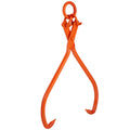 Log Skidding Tongs 81.3cm 2 Claw Heavy Duty Steel 700kg