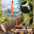 Log Skidding Tongs 81.3cm 2 Claw Heavy Duty 700kg Capacity