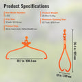 Log Skidding Tongs 81.3cm 2 Claw Heavy Duty 700kg Capacity