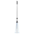 Leaf Rake 15 Metal Tines Adjustable 19-57cm Wide Stainless Steel