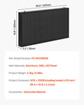 LED Scrolling Sign 27x14in P5 Full Colour Programmable Digital