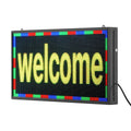 LED Scrolling Sign 27x14in P5 Full Colour Programmable Digital