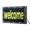 LED Scrolling Sign 27x14in P5 Full Colour Programmable Digital