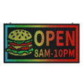 LED Scrolling Sign 27x14in P5 Full Colour Programmable Digital