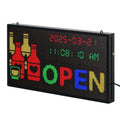 LED Scrolling Sign 27x14in P5 Full Colour Programmable Digital