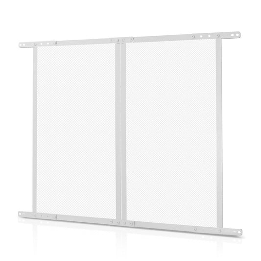 RV Screen Door Protector 800x724mm Pet Mesh White Aluminum