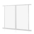 RV Screen Door Protector 660x610mm Pet Guard Mesh White