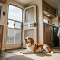 RV Screen Door Protector 660x610mm Pet Guard Mesh White