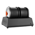 Rock Tumbler 8lb Double Barrel 4 Speed 9-Day Timer Polisher Kit