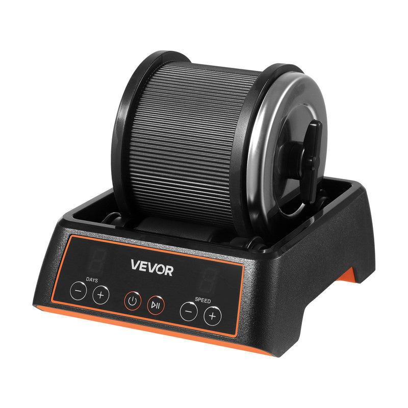 Rock Tumbler 0.45kg 4-Speed Polishing Machine w/ Timer & Motor Kit