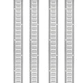 E Track Tie-Down Rail Kit 24PCS 1524mm Steel Rails O-Rings D-Ring 816kg