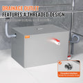 Grease Trap 40LB 10GPM Stainless Steel Under Sink Oil Separator