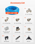 Air Compressor Line Kit 100FT 3/4
