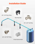 Air Compressor Line Kit 100FT 3/4