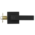 Door Handle Privacy Lock 10 Pack Matte Black Lever Reversible