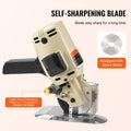 Fabric Cutter, 250W Electric Rotary Fabric Cutting Machine, 1.1