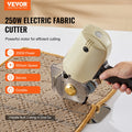 Fabric Cutter, 250W Electric Rotary Fabric Cutting Machine, 1.1