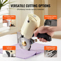 Fabric Cutter, 250W Electric Rotary Fabric Cutting Machine, 1.1