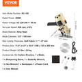 Fabric Cutter, 250W Electric Rotary Fabric Cutting Machine, 1.1