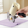 Fabric Cutter, 250W Electric Rotary Fabric Cutting Machine, 1.1