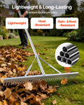 Landscape Rake 914mm Wide Head Aluminum Heavy Duty Garden Yard