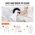 Stretch Spandex Chair Covers White 50PCS Folding Wedding Party