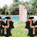 Stretch Spandex Chair Covers Black 100PCS Wedding Banquet Party