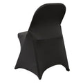 Stretch Spandex Chair Covers Black 100PCS Wedding Banquet Party